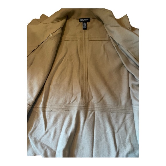 Jones New York Signature Wool Coat Plus Size 1X Artsy Classic Camel Tan Jacket - Picture 6 of 6